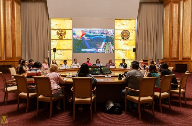 Пресс-конференция  фестиваля "Сердце Евразии" в Уфе