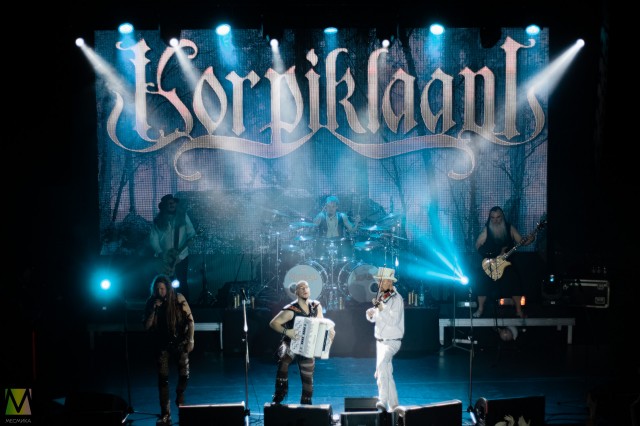 13 декабря Korpiklaani выступили в Санкт-Петербурге