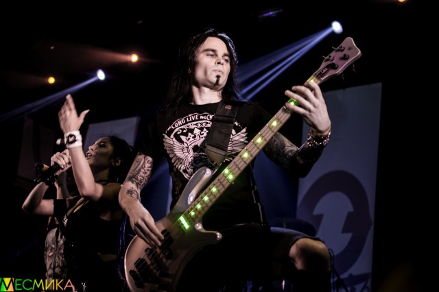 Группа Кроу выступила на концерте Otto Dix 13 января в московском клубе Город