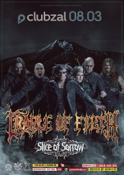 CRADLE OF FILTH в Петербурге 8 марта