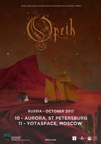 Opeth дадут два концерта в России этой осенью