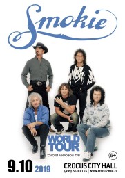 SMOKIE WORLD TOUR 09 октября 2019 CROCUS CITY HALL