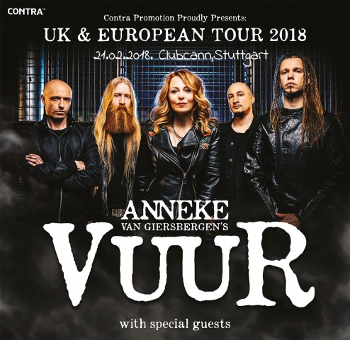 Anneke van Giersbergen’s VuuR представят дебютный альбом в Штутгарте