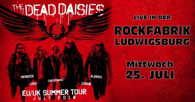 The Dead Daisies представят новый альбом в немецком городе Ludwigsburg!