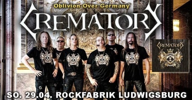 Crematory представят новый альбом в немецком городе Ludwigsburg!