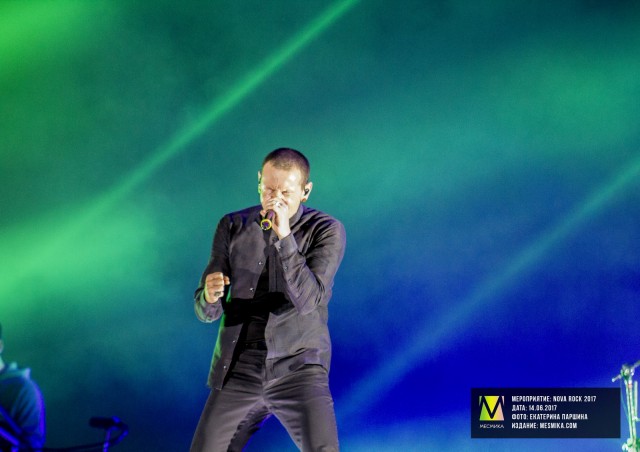 Chester Bennington - фестиваль Nova Rock (Екатерина Паршина)