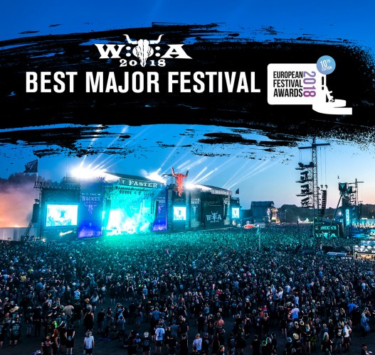 Wacken Open Air выиграл номинацию Best Major Festival в the European Festival Awards
