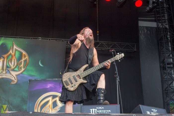 Sami Hinkka (Ensiferum): we came on the scene and in front of us were more than 50,000 people