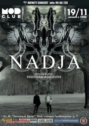 19 ноября в клубе MOD выступит NADJA