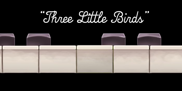 Новое анимационное видео Боба Марли для «Three Little Birds»