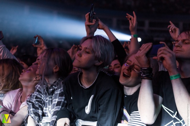 Bring Me The Horizon выступили 8 февраля в ДС "Мегаспорт"