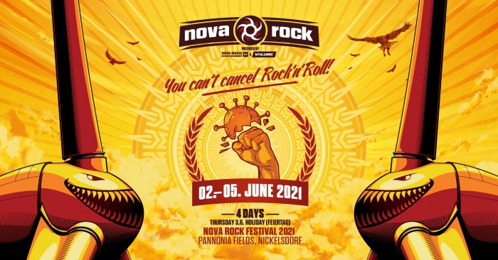 Объявлены новые даты фестиваля Nova Rock 2021