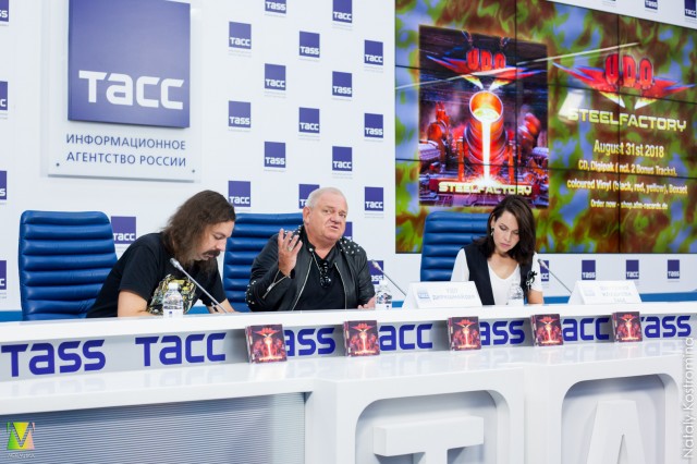 Пресс-конференция немецкой метал-группы U.D.O.