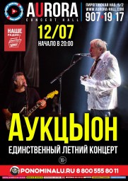 Единственный летний концерт группы «АукцЫон» Единственный летний концерт группы «АукцЫон»