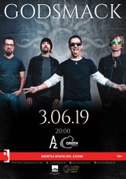 Godsmack 3 июня в Санкт-Петербурге