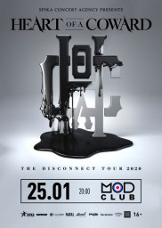 Heart Of A Coward 25 января в Санкт-Петербурге