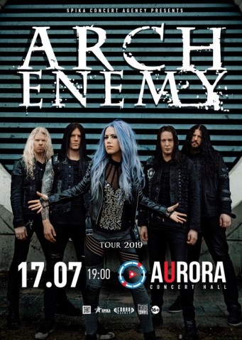 Arch Enemy 17 июля в Санкт-Петербурге