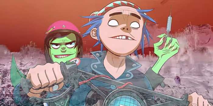 Gorillaz released the song "Aries"