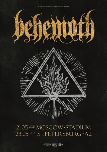 BEHEMOTH May 21 in Moscow