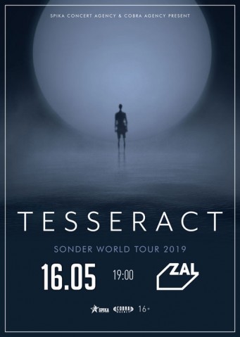 TesseracT 16 мая в Санкт-Петербурге
