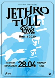 JETHRO TULL 28 апреля в Нижнем Новогороде