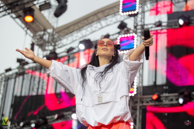 Ёлка на фестивали фейерверков Ростех