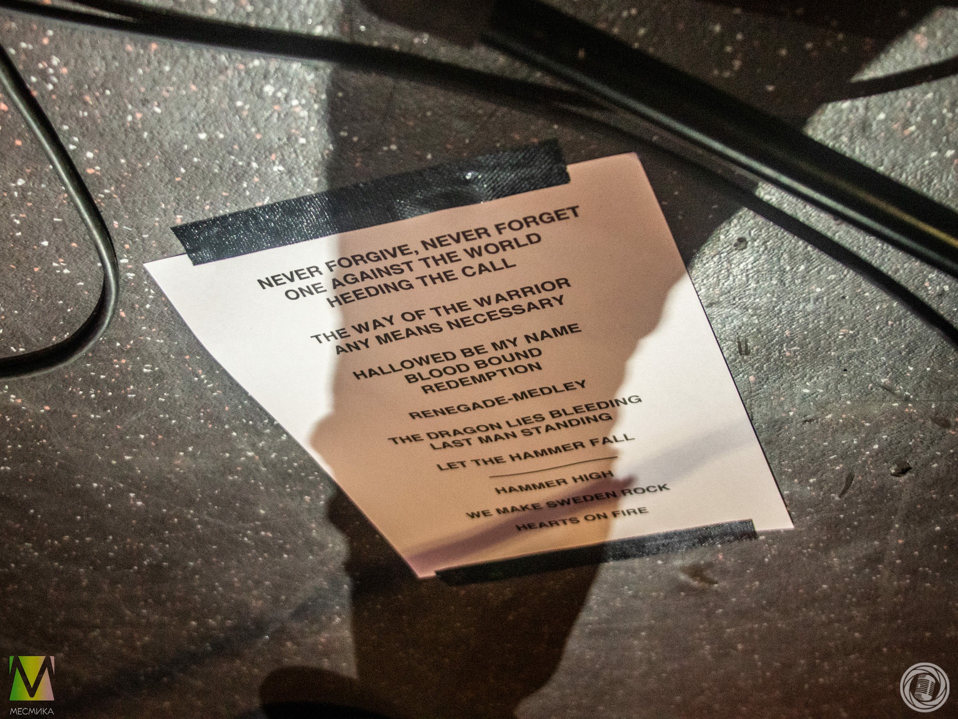 Hammerfall выступили 25 февраля в Петербургском Космонавте