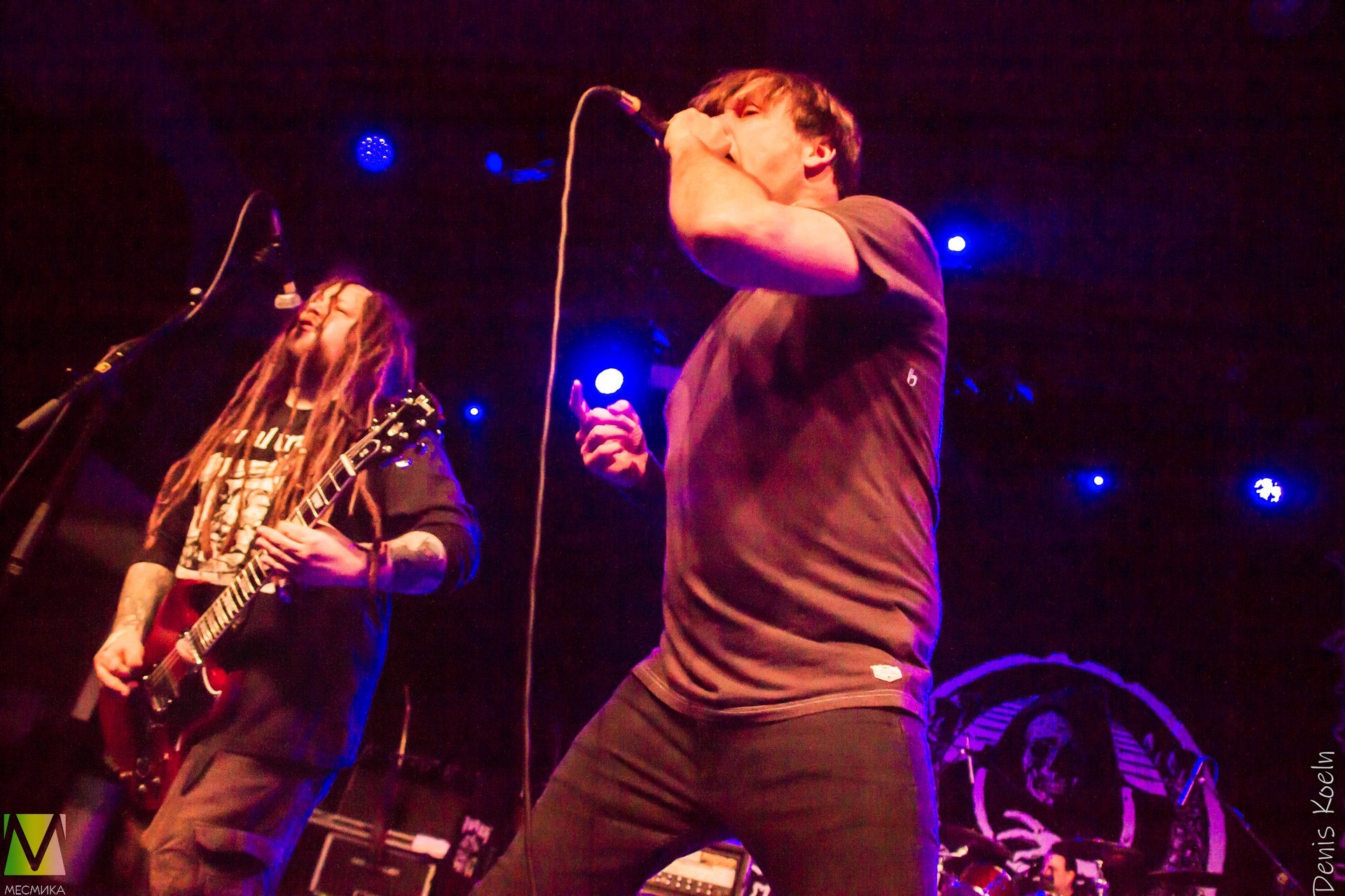 Barney Greenway(Vocal), Napalm Death in Stuttgart 04.03.2020