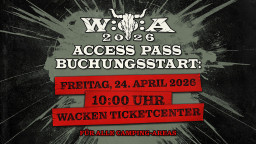 Wacken Open Air 2026 объявил дату старта бронирования Access Pass