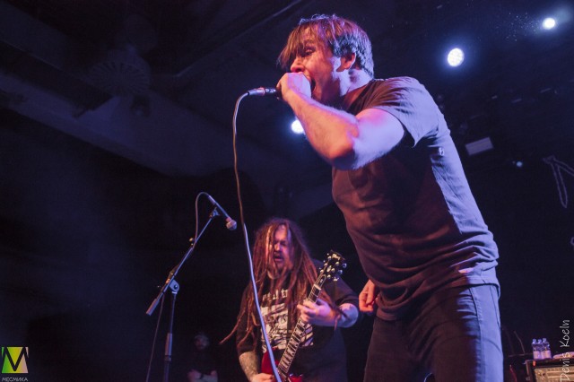 Barney Greenway(Vocal), Napalm Death in Stuttgart 04.03.2020