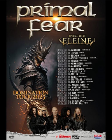 20 сентября Primal Fear выступят в Штутгарт (Stuttgart)
