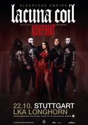 22 октября Lacuna Coil выступят в Штутгарте (Stuttgart)