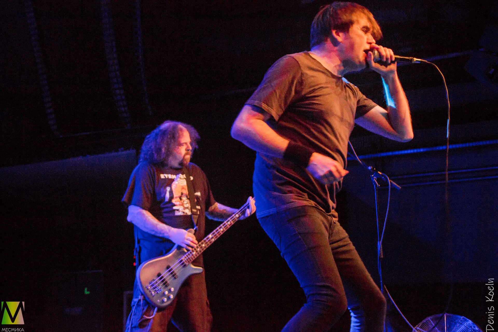 Barney Greenway(Vocal), Napalm Death in Stuttgart 04.03.2020