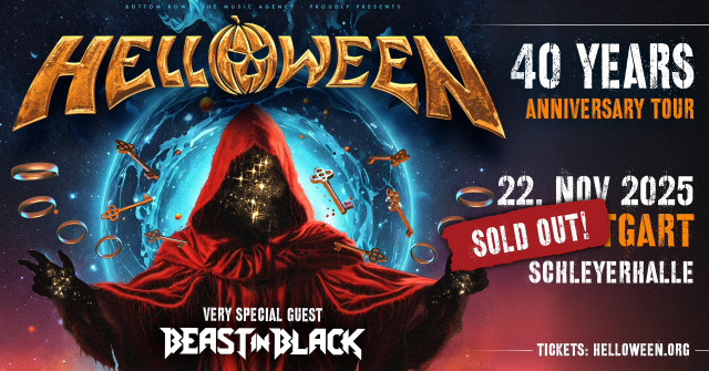 22 ноября легендарные Helloween выступят в Штутгарте (Stuttgart)