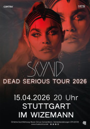 15 апреля Skynd выступят в немецком Штутарте (Stuttgart)