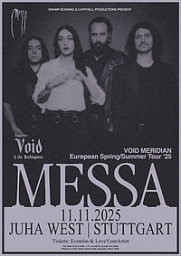 11 ноября Messa выступят в Штутгарте (Stuttgart)