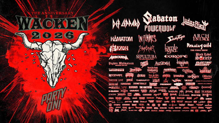 Sabaton присоединились к юбилейному Wacken Open Air 2026, фестиваль представил первые дневные лайнапы