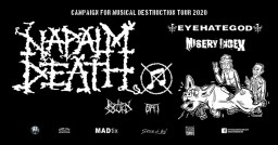 Napalm Death выступят 4 марта в Штутгарте