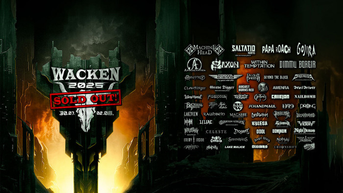 На Wacken Open Air 2025 добавилось 10 новых групп