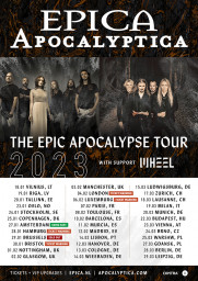 15 марта Epica вместе с Apocalyptica выступят в городе Ludwigsburg