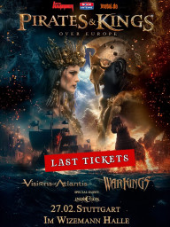 27 февраля Warkings вместе с Visions Of Atlantis выступят в Штутгарте