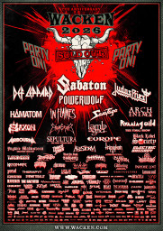 ​Wacken Open Air 2026 полностью распродан