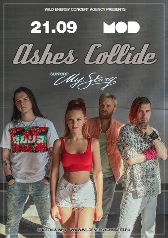 Ashes Collide! 21 сентября в клубе MOD