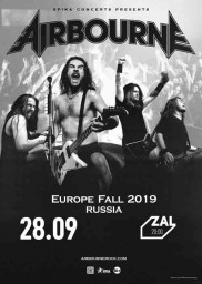 Концерт Airbourne 28 сентября в Санкт-Петербурге