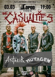 The Casualties 3 марта в Москве