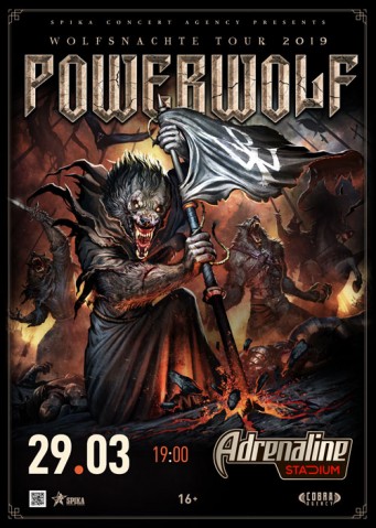Powerwolf 29 марта в Москве Powerwolf 29 марта в Москве