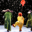 snow show of Slava Polunin from 18 to 25 January in St. Petersburg