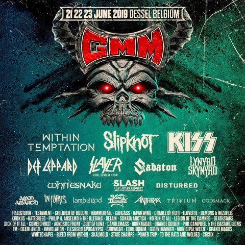 Graspop Metal Meeting пройдет 21, 22 и 23 июня 2019 в Бельгии