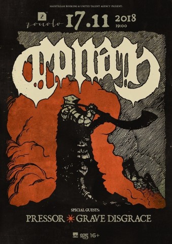 CONAN (UK) 17 ноября в Санкт-Петербурге CONAN (UK) 17 ноября в Санкт-Петербурге