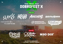 Объявлены первые артисты Доброфеста 2019!